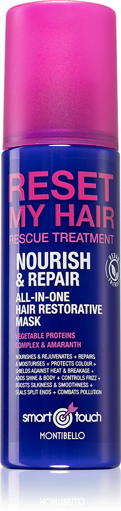 Montibello Smart Touch Reset My Hair regenerating and moisturizing mask for hair