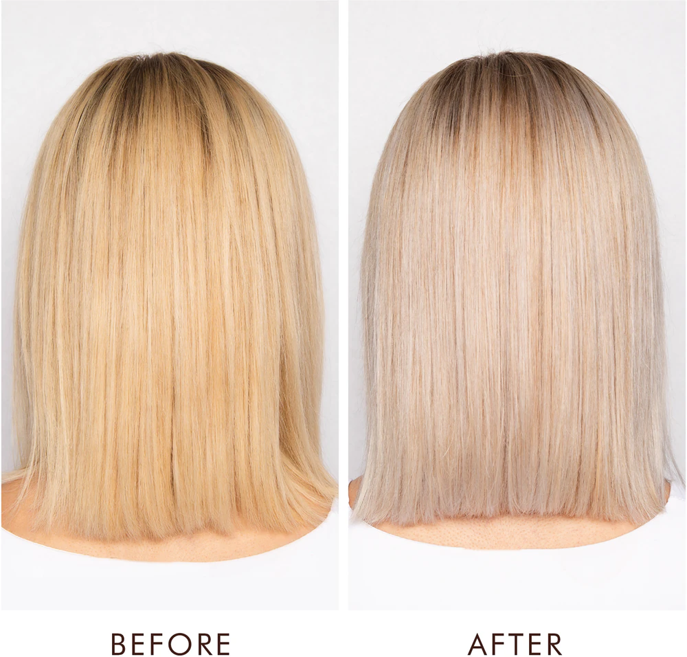 Moroccanoil Color Care silver shampoo and tint shampoo for blonde hair