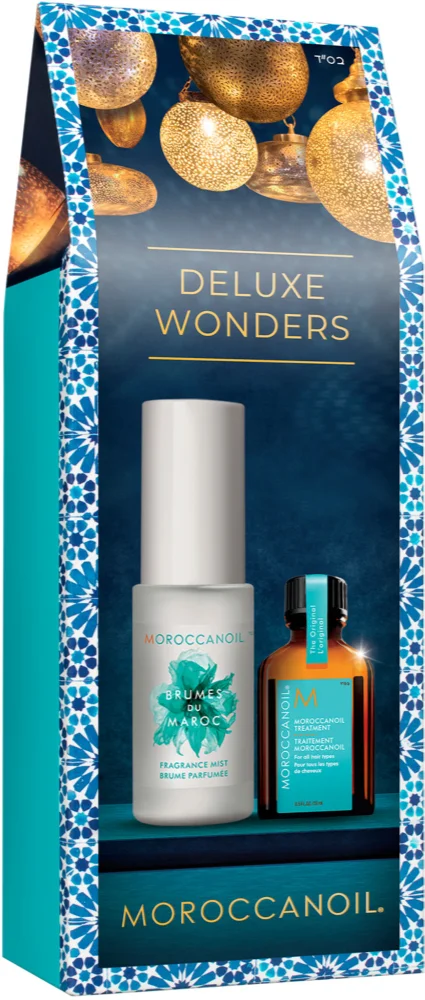 Moroccanoil Deluxe Wonders Set Gift Set (For Body and Hair) for Women