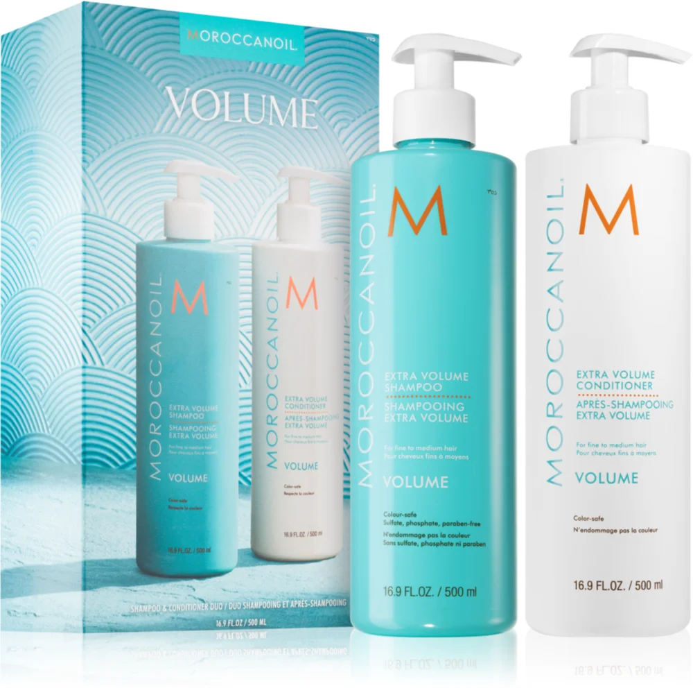 Moroccanoil Volume Set (for more hair volume)