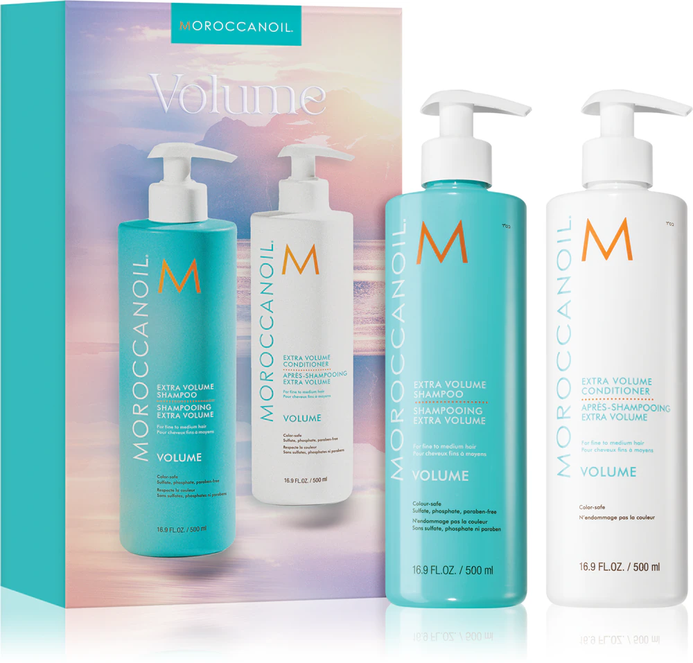 Moroccanoil Volume Set for more hair volume