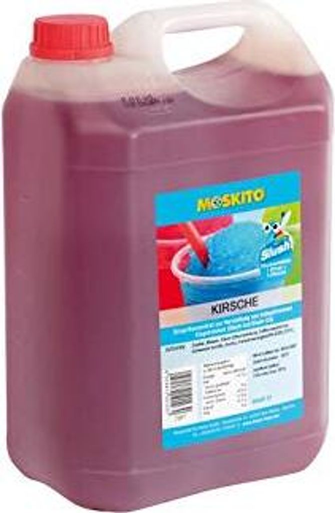 Moskito Slush Sirup Kirsche Rot 5 Liter