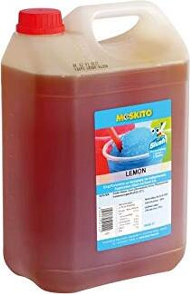 Moskito Slush Sirup Lemon Gelb 5 Liter