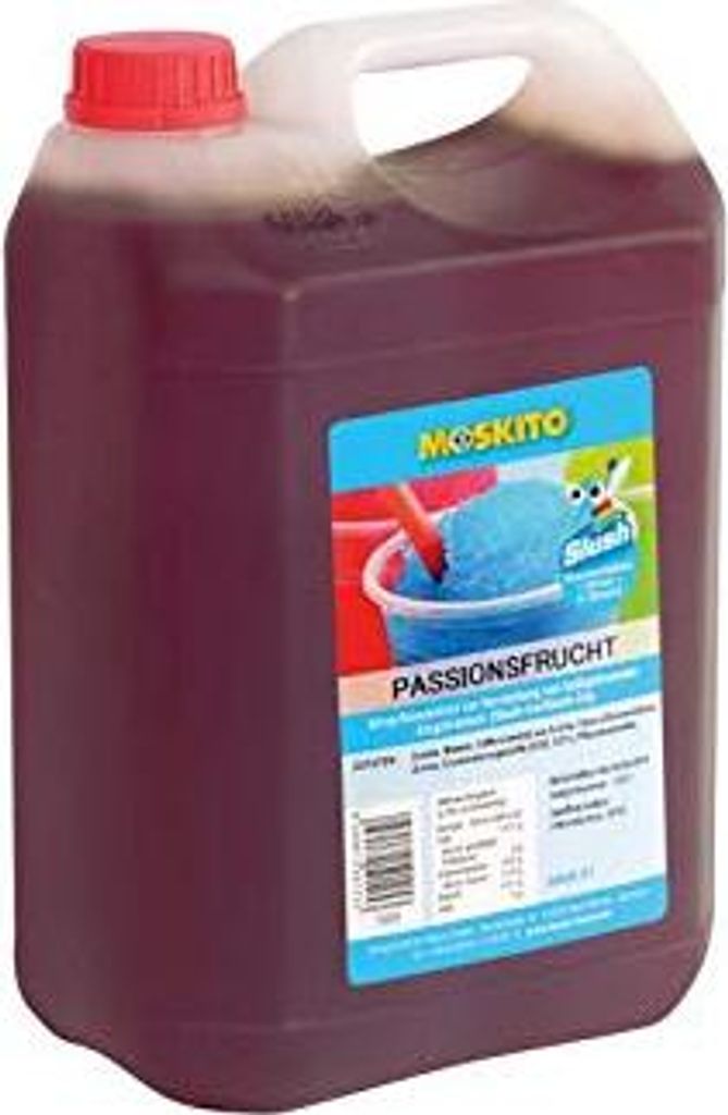 Moskito Slush Sirup Passionsfrucht 5 Liter