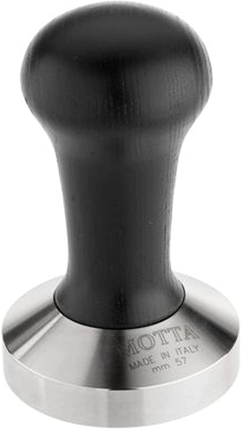 Motta Tamper Made of Stainless Steel With Wooden Handle | Planar, 49mm, Black