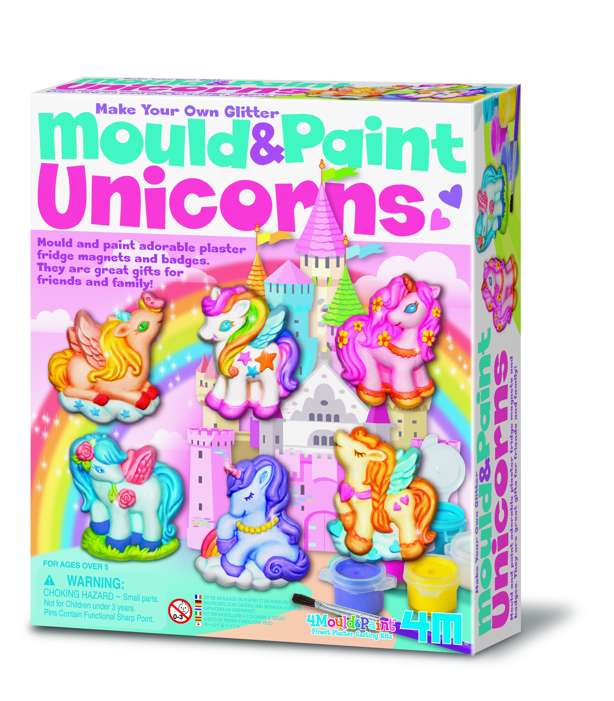 Mould And Paint Unicorn Toy