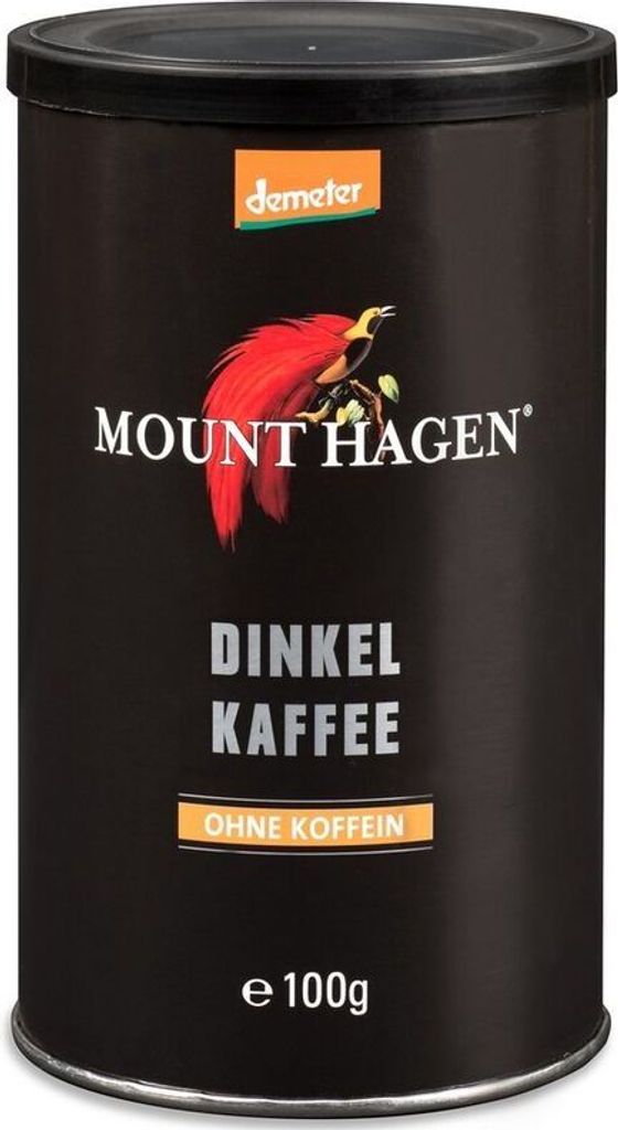 Mount Hagen Demeter spelled coffee -- 100g x 6 - pack of 6 PU