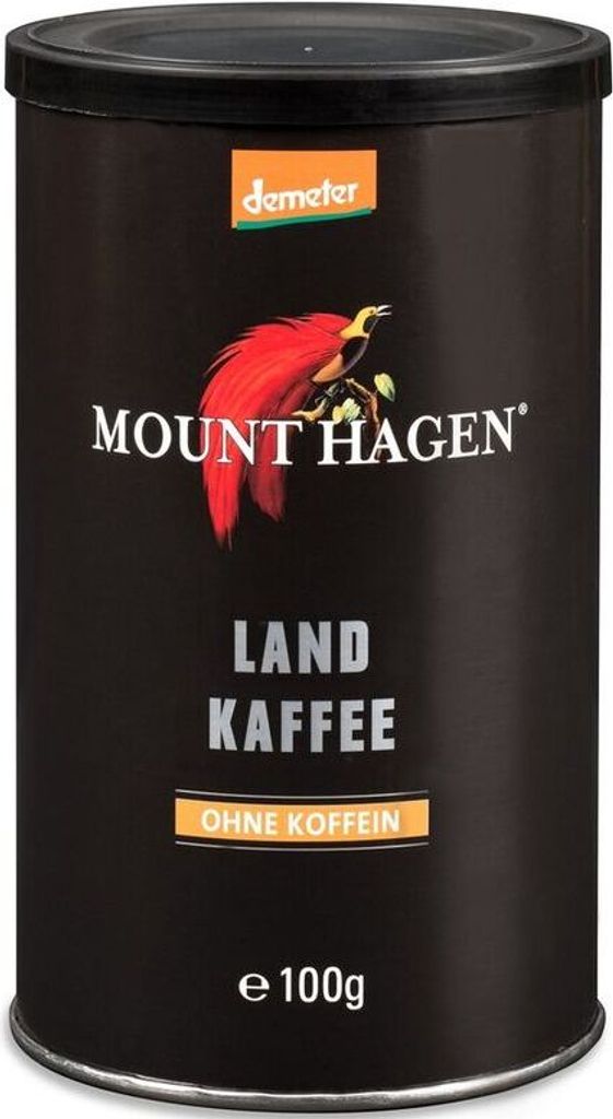 Mount Hagen Demeter country coffee -- 100g x 6 - pack of 6 PU