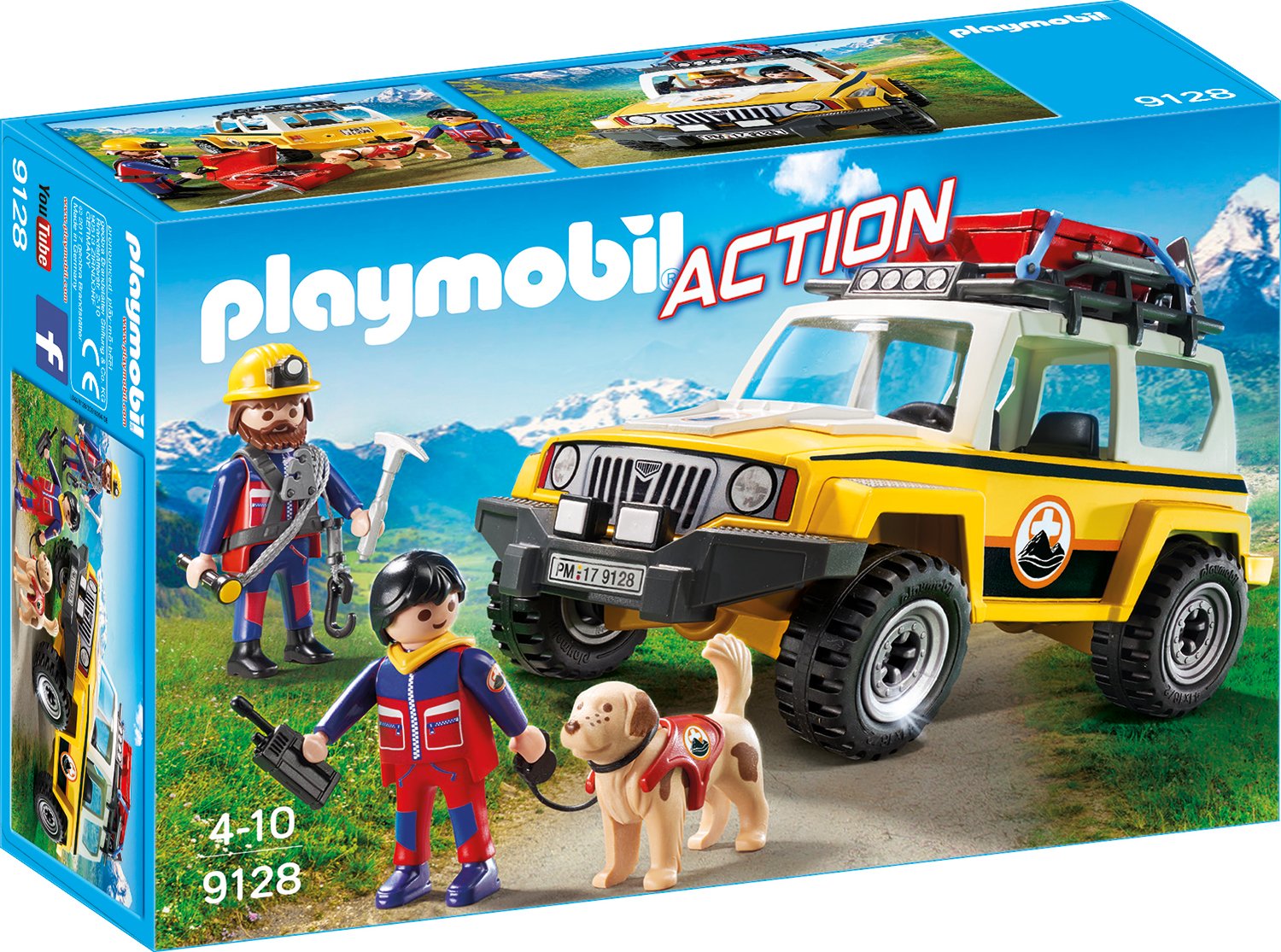 Playmobil Mountain Rescue Emergency Vehicle