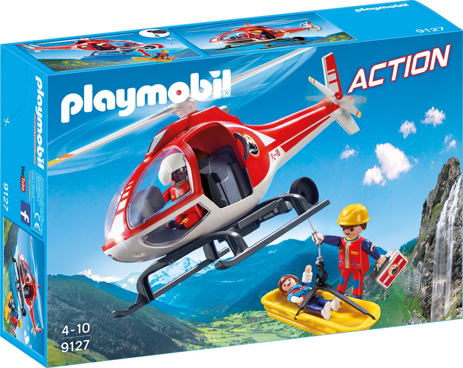 Playmobil Mountain Rescue Helicopter