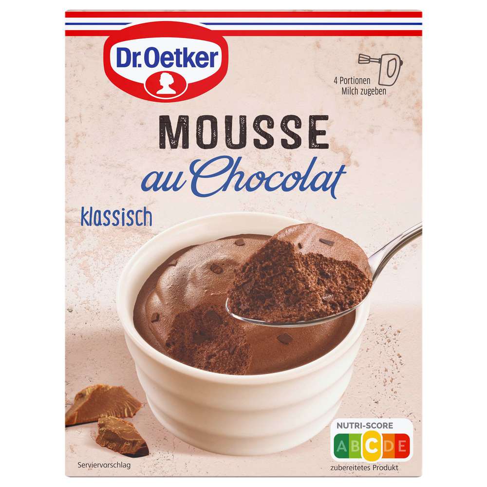 Classic chocolate mousse