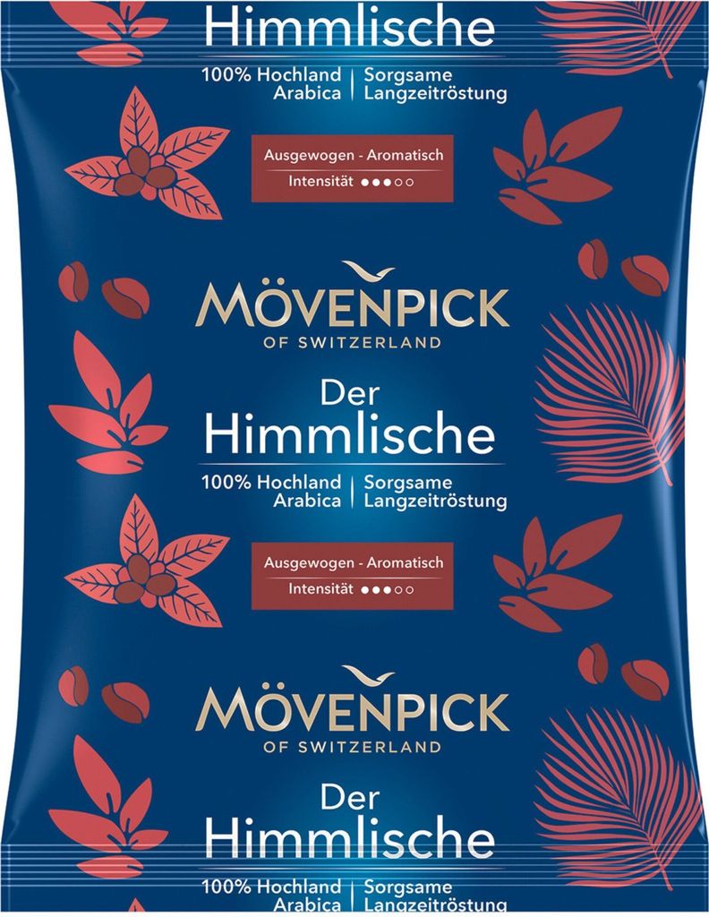 Mövenpick DER HIMMLISCHE in can portions, 50x60g ground in filter bags