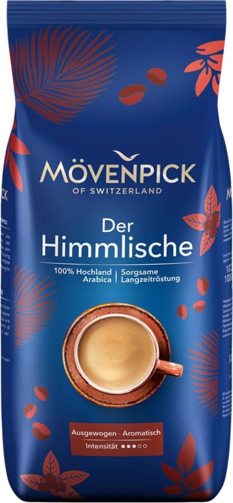 Mövenpick THE HEAVENLY Coffee Mega Value Pack, 12 x 1000g beans