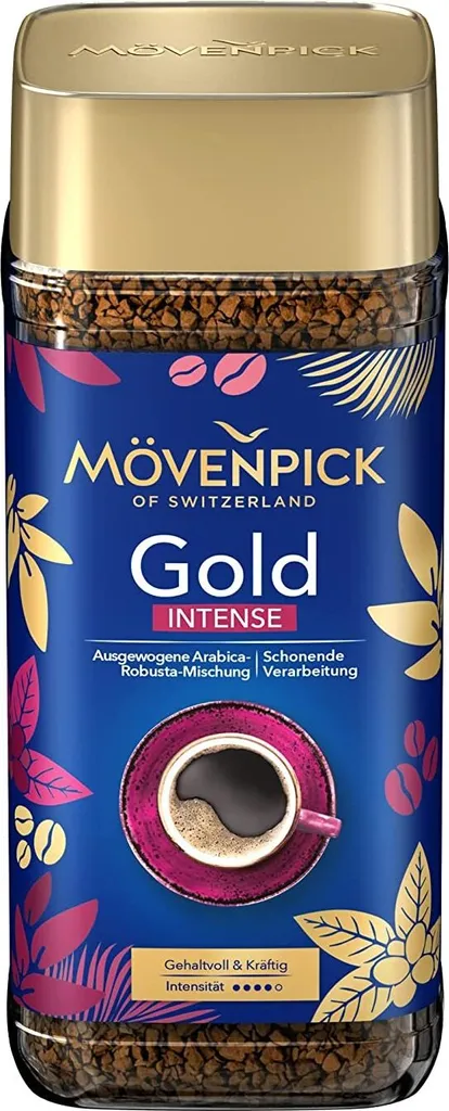 Mövenpick GOLD Intense Instant Coffee, 200g