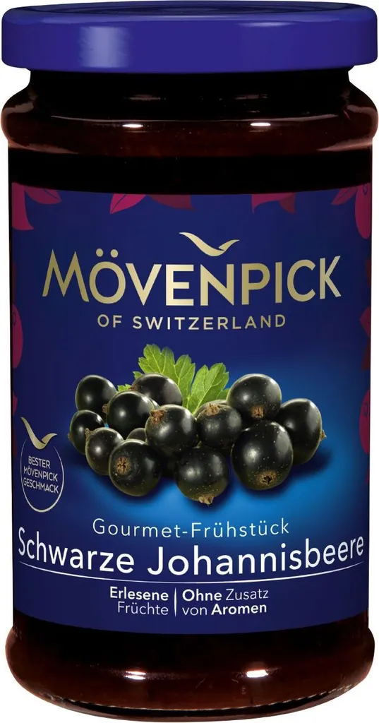 Mövenpick Gourmet-Frühstück Schwarze Johannisbeere, 250g