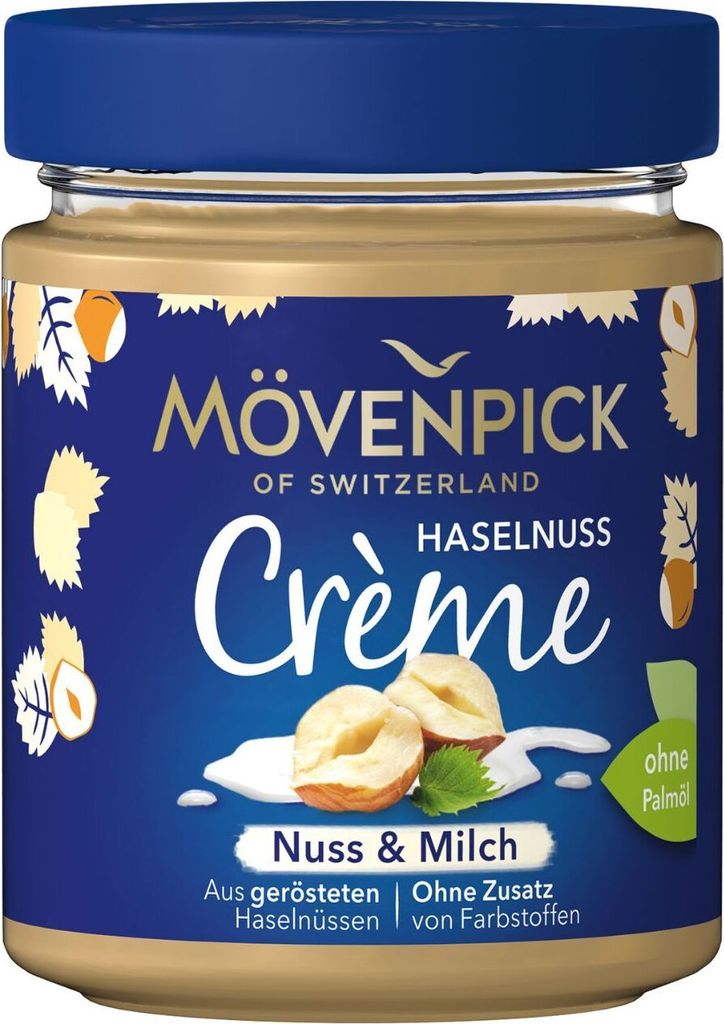 Mövenpick Haselnuss Crème Nuss & Milch, 300g