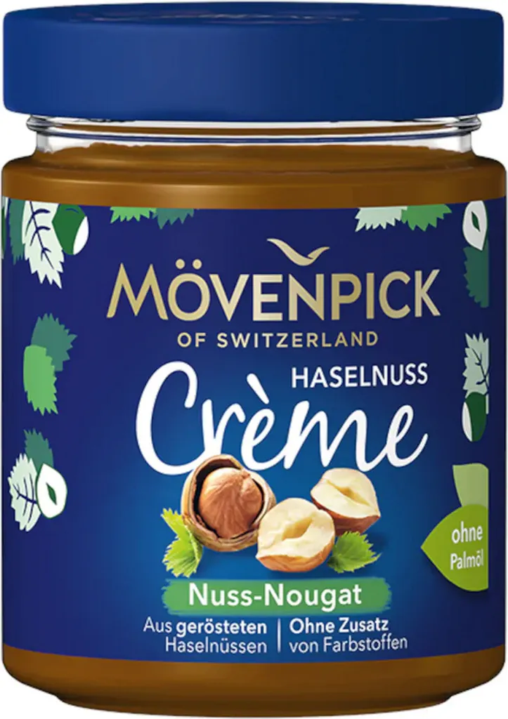Mövenpick Nuss und Nougat Haselnuss Creme Brotaufstrich 300g