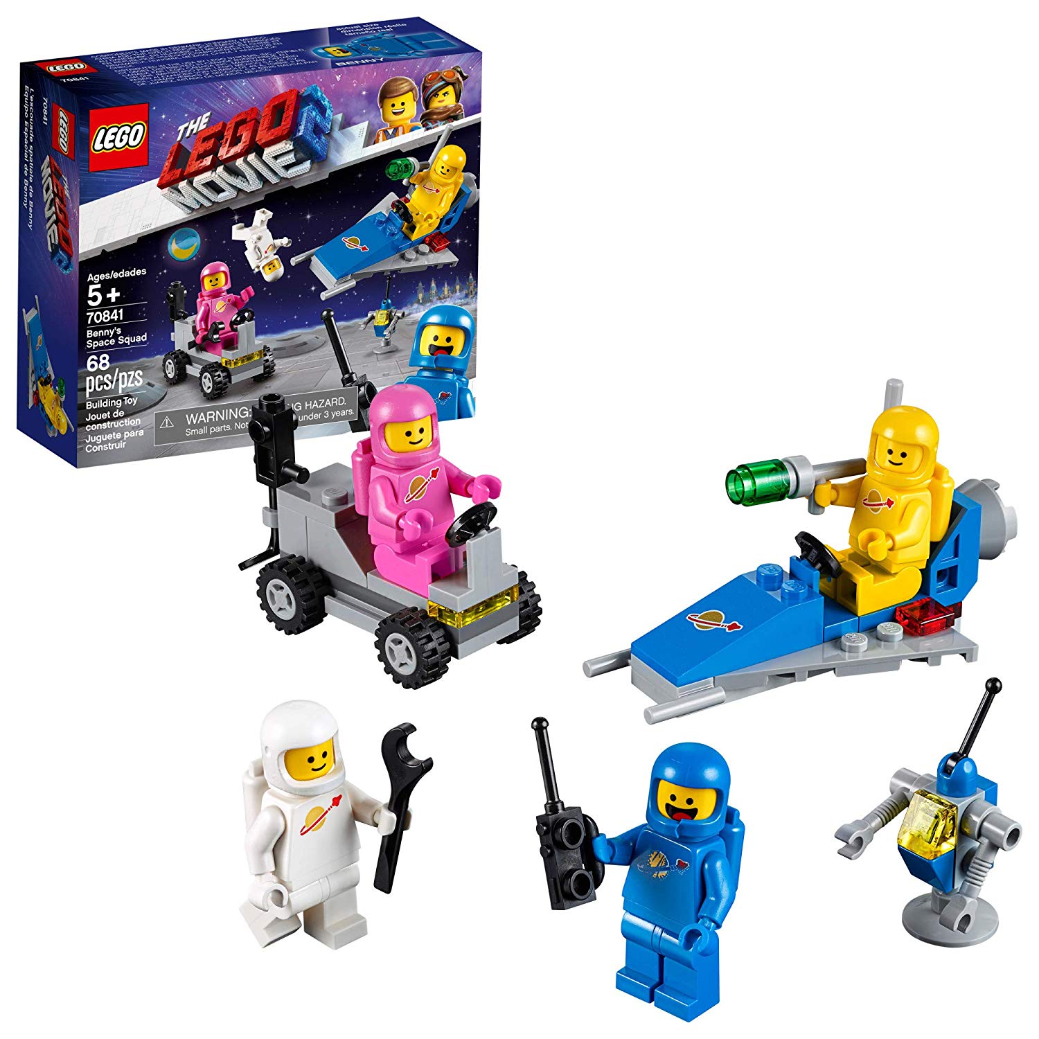 Movie Lego The Lego 2 Bennys Space Squad 70841 Figure Set New 2019 (68 Piec