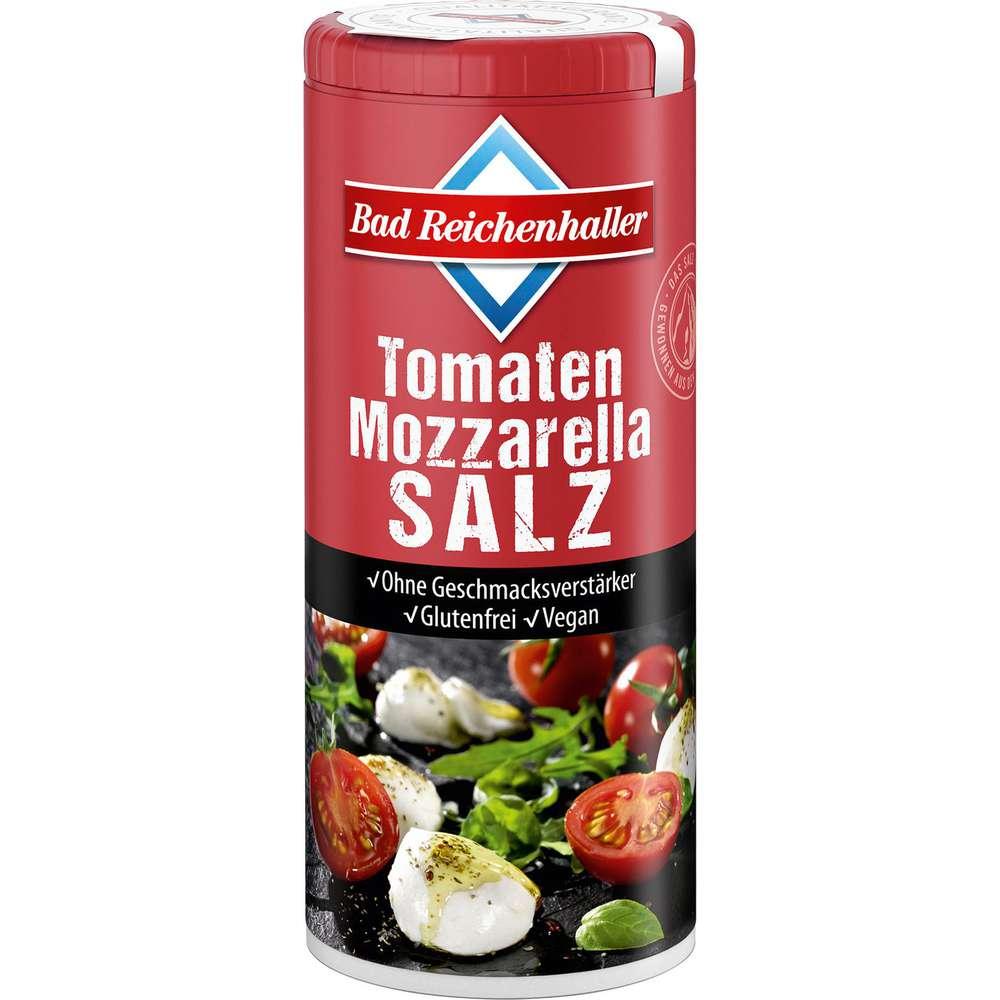 Mozzarella tomato salt
