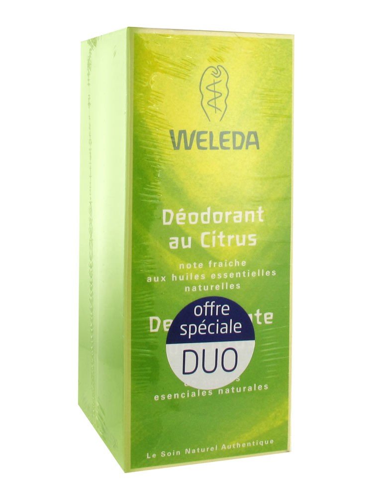 Weleda Citrus Deodorant 2 x 100 ml