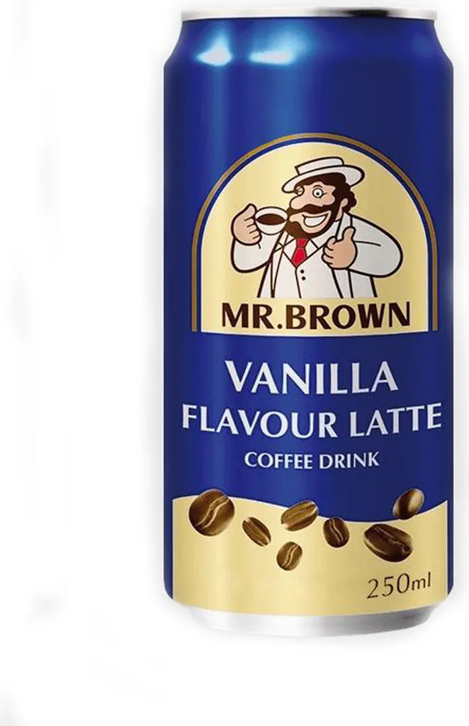 Mr. Brown Coffee Drink Vanilla Latte Milk Drink 250ml