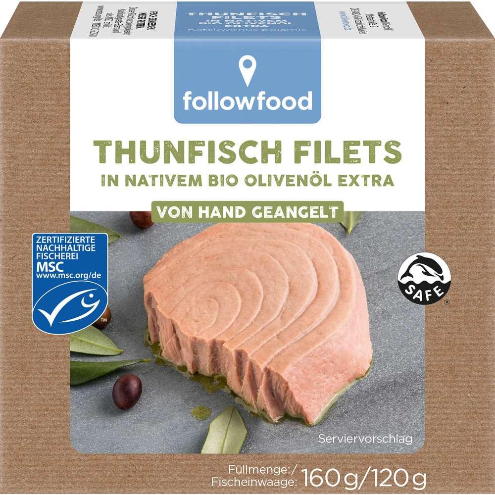 MSC tuna fillets in organic extra virgin olive oil