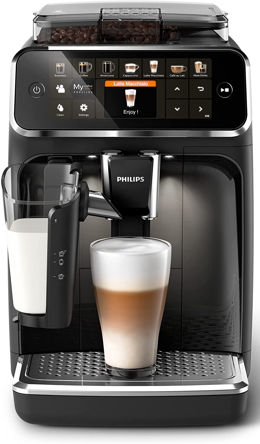 Philips Domestic Appliances Philips 5400 Serie EP5441/50 Kaffeevollautomat, 12 Kaffeespezialitäten (Lat