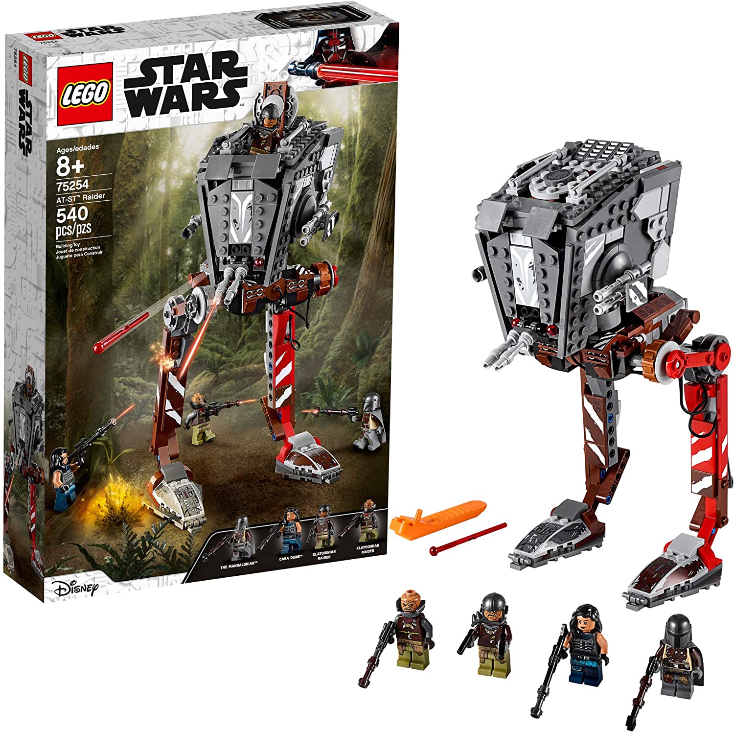 Disney Lego Star Wars 75254 - "The Mandalorian" At-St Walker-540 Pieces