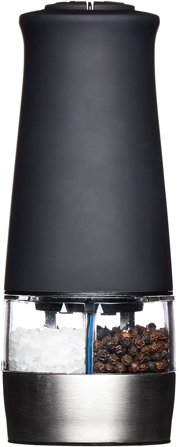 Kitchen Craft Electric Salt and Pepper Mill, Black