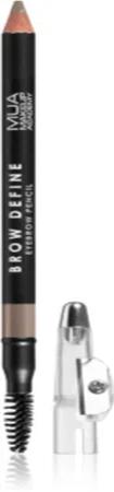 MUA Makeup Academy Brow Define long-lasting eyeliner with brush