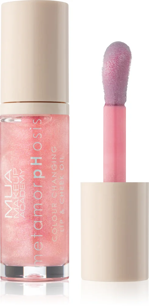 MUA Makeup Academy Metamorphosis Oil lip gloss for lips and cheeks