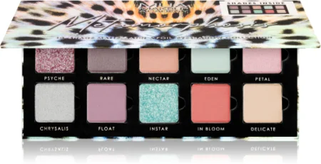 MUA Makeup Academy Metamorphosis Palette with 10 eyeshadows