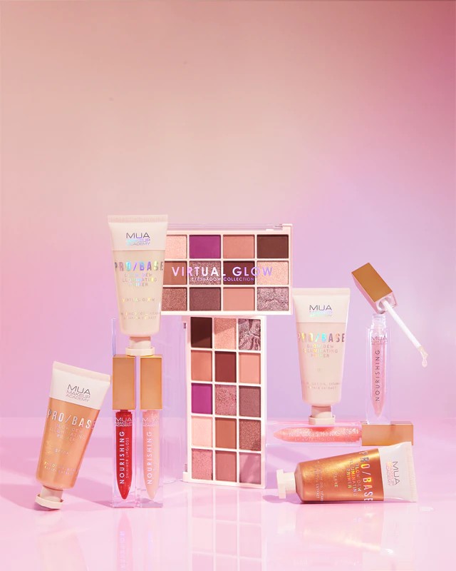 MUA Makeup Academy Virtual Glow Nourishing lip gloss for shimmering shine