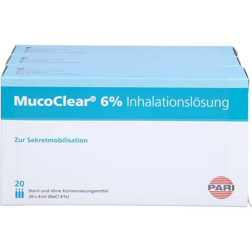 Mucoclear 6% NaCl inhalation solution