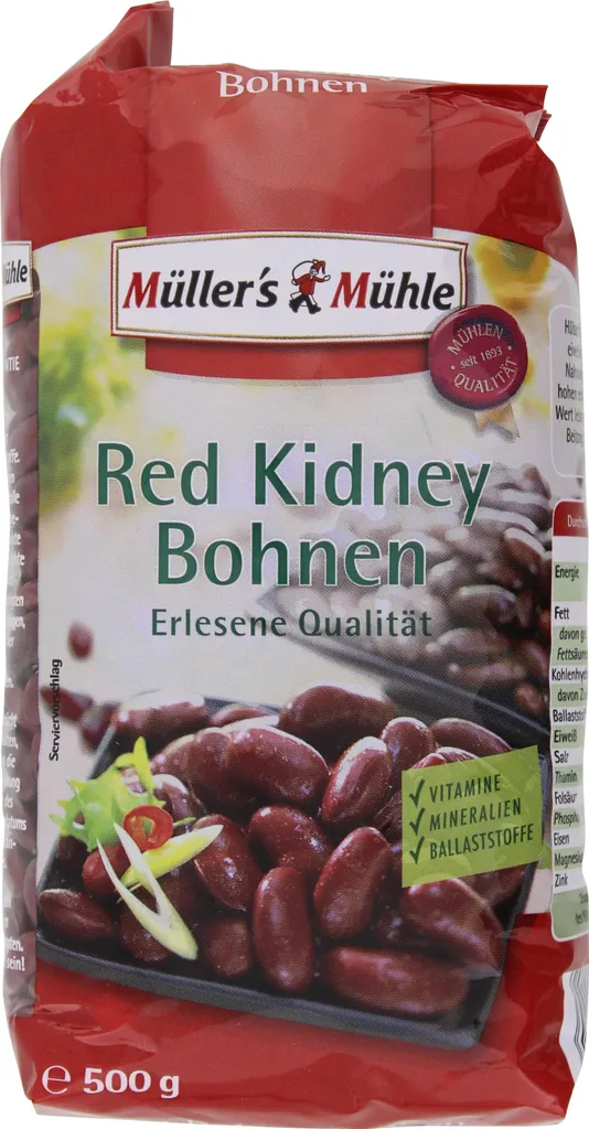 Müllers Mühle Red Kidney Beans 500g