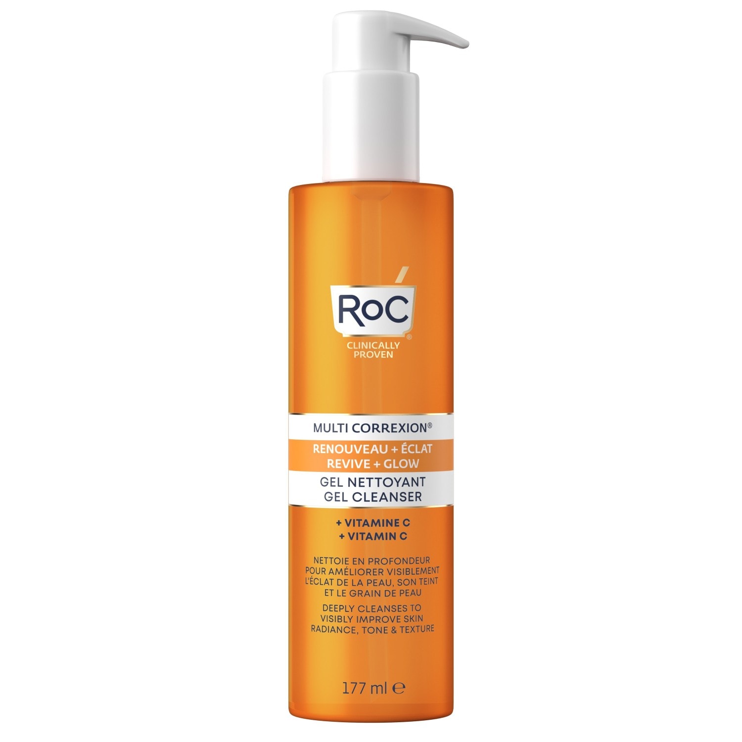 RoC Multi Correxion Revive + Glow Gel Cream Cleanser