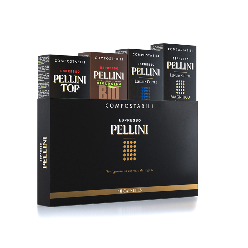 Pellini Multipack Nespresso® capsules 4x10 pieces