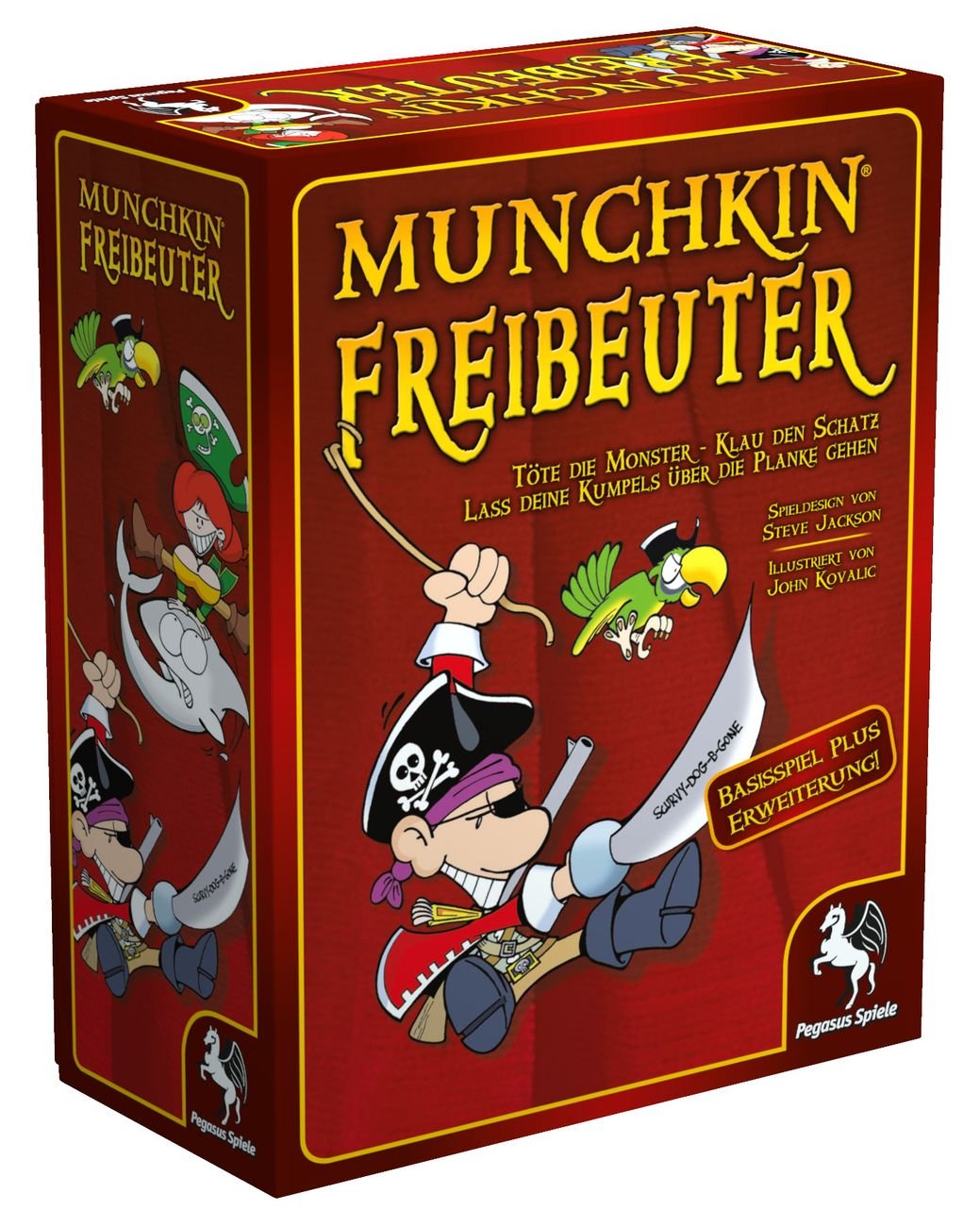 Pegasus Spiele Munchkin Freibeuter German Version