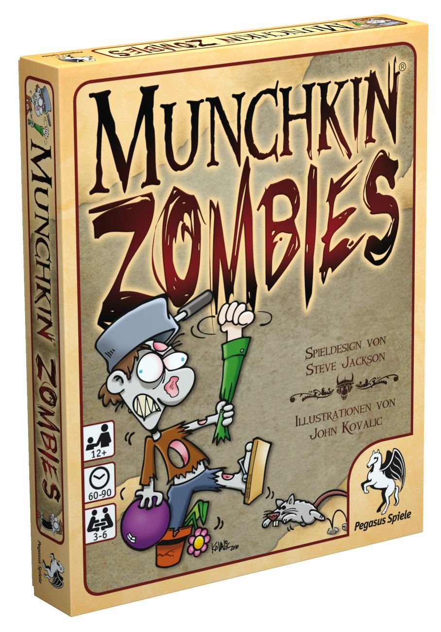 Pegasus Spiele Munchkin Zombies German Version