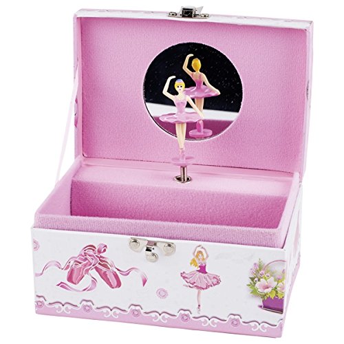 Musical Musical Jewellery Box With Ballerina Swan Lake