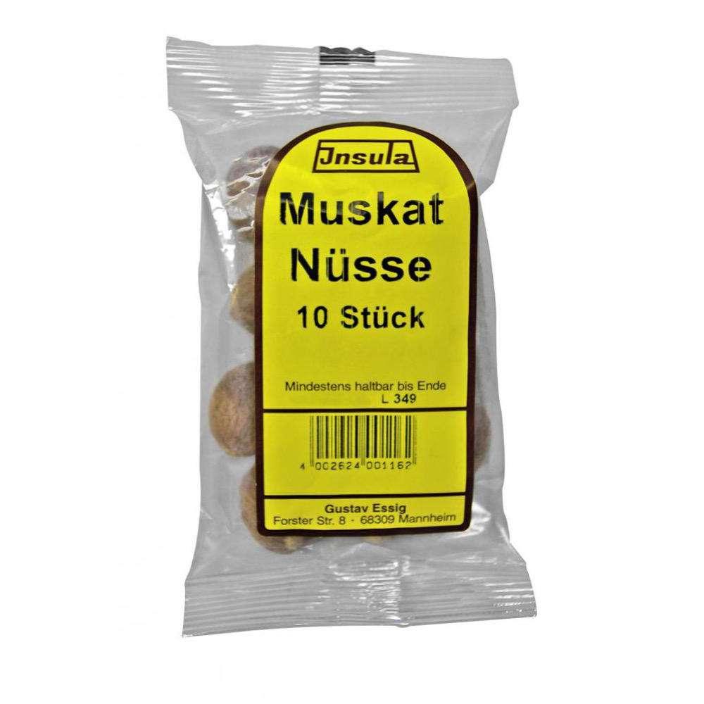 Nutmegs, whole