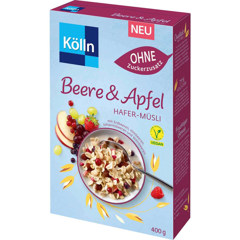 Müsli, Beere-Apfel-Hafer