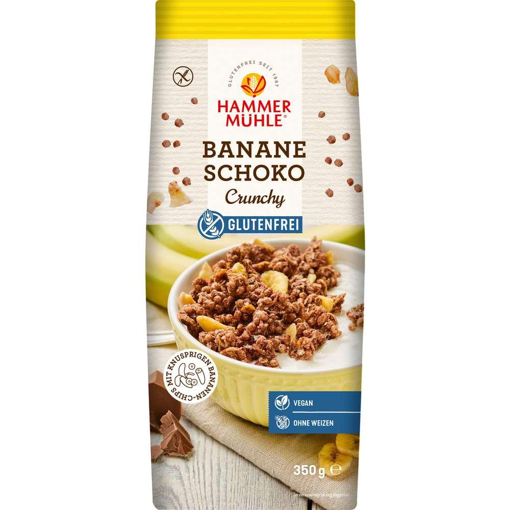 Muesli Crunchy, Banana/Chocolate, Gluten-free