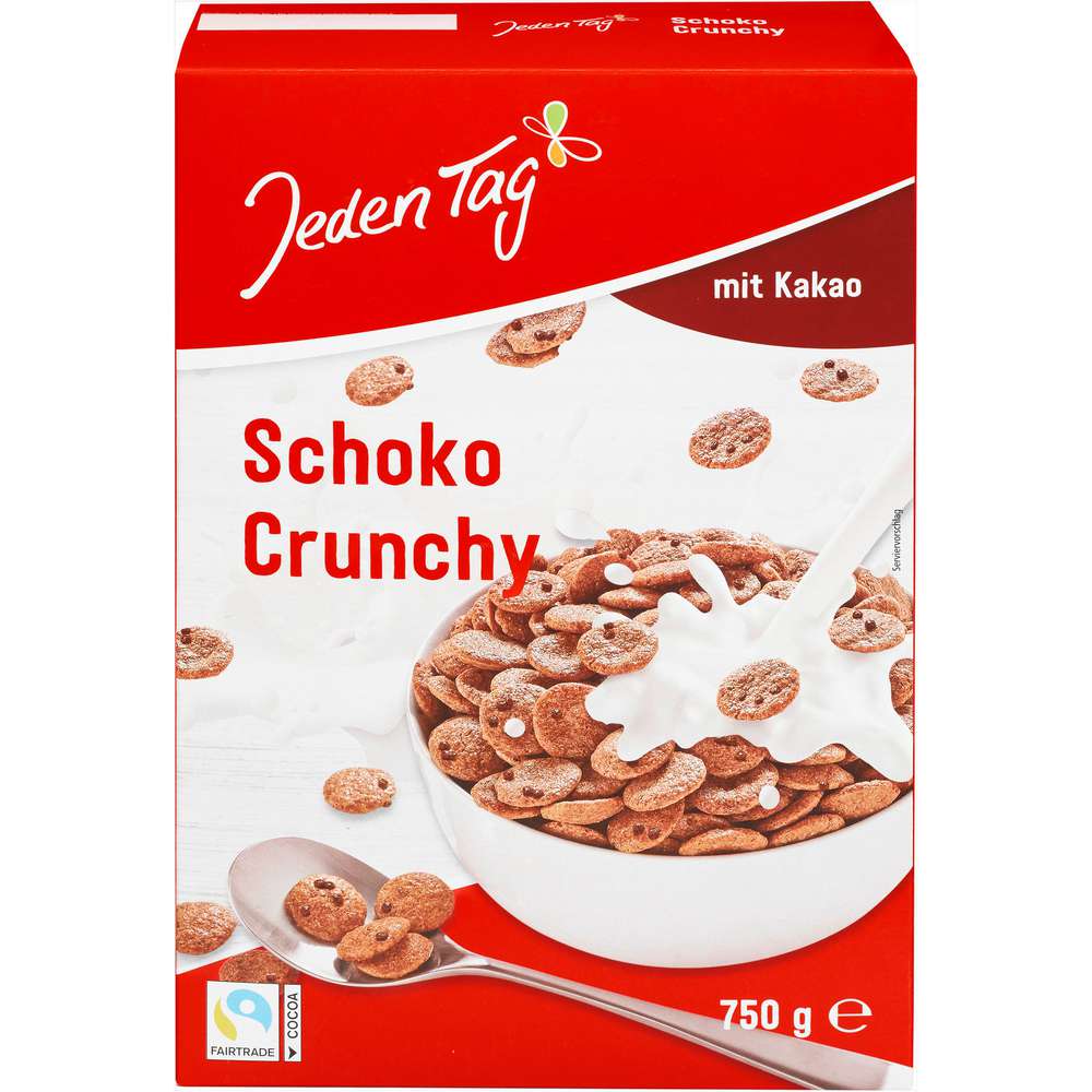 Muesli Chocolate Crunchy, with cocoa