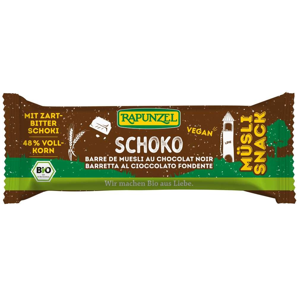 Chocolate muesli snack