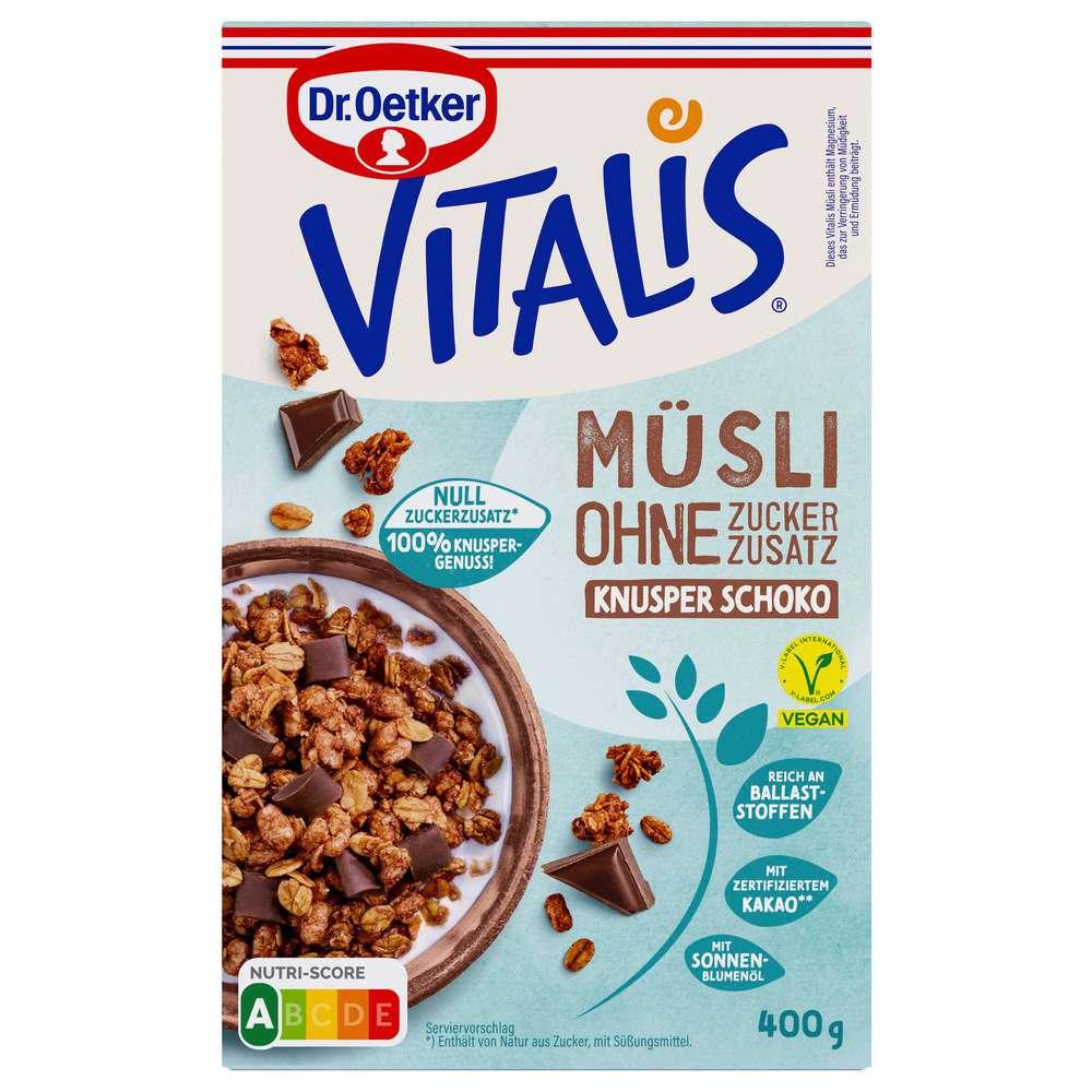 Muesli Vitalis, crunchy chocolate
