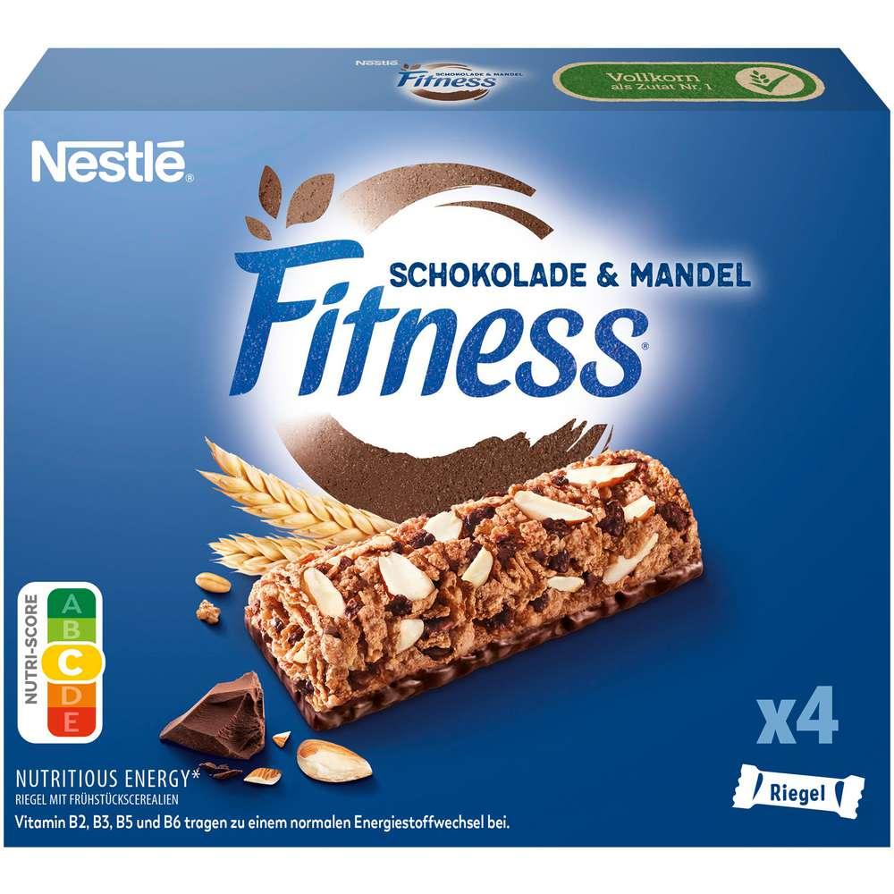 Muesli bar fitness, chocolate-almond