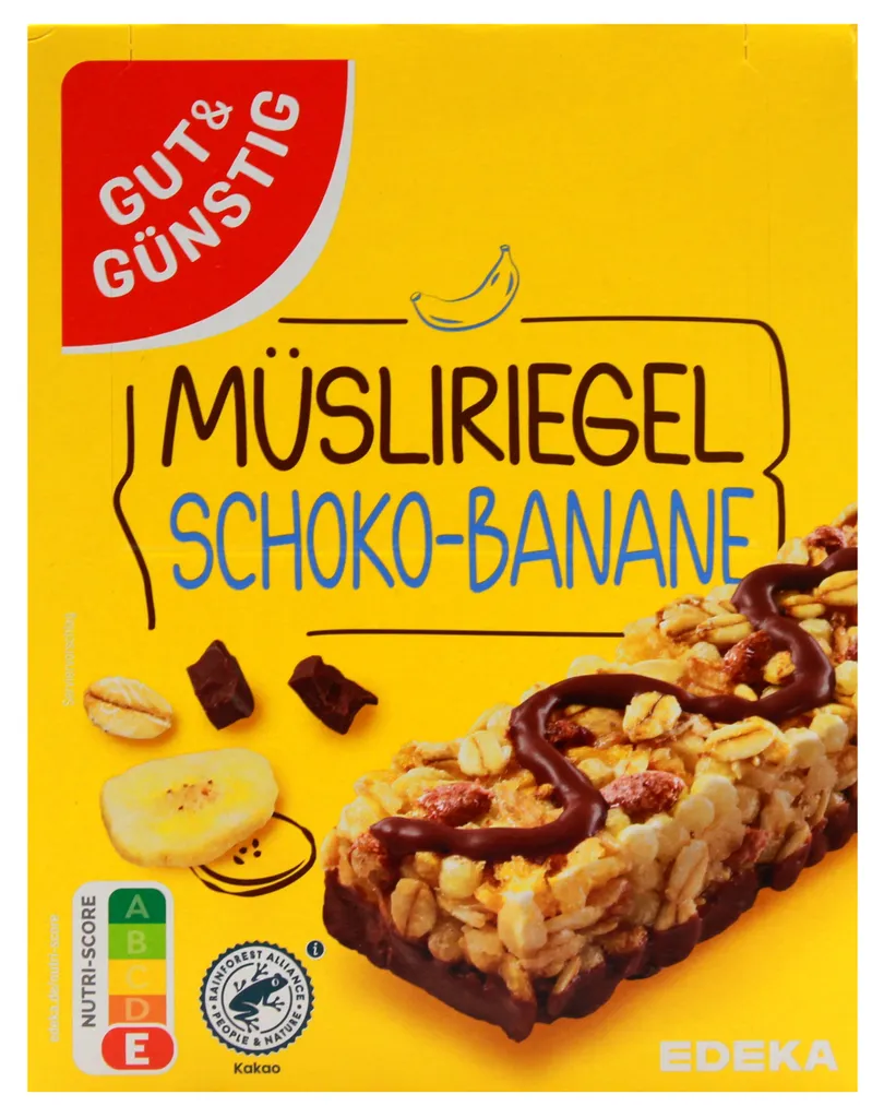 Müsliriegel Schoko-Banane, 9er Pack (9 x 200g)