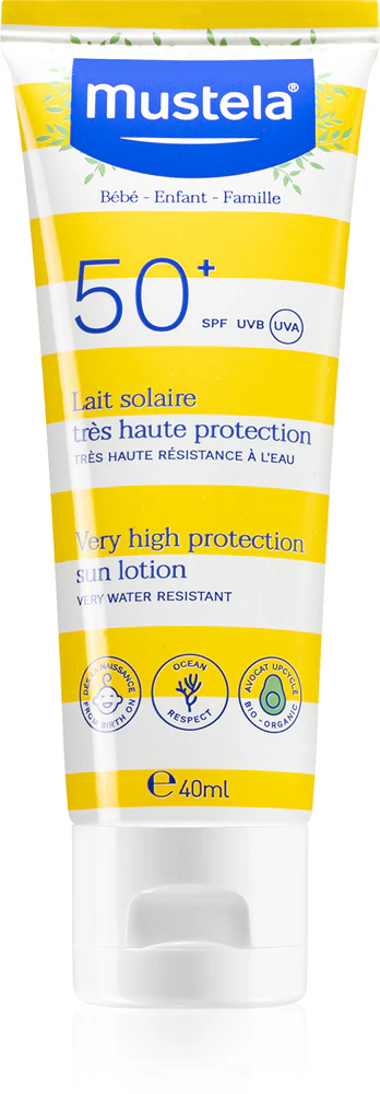 Mustela Family SPF 50+ Sunscreen for Children SPF 50+