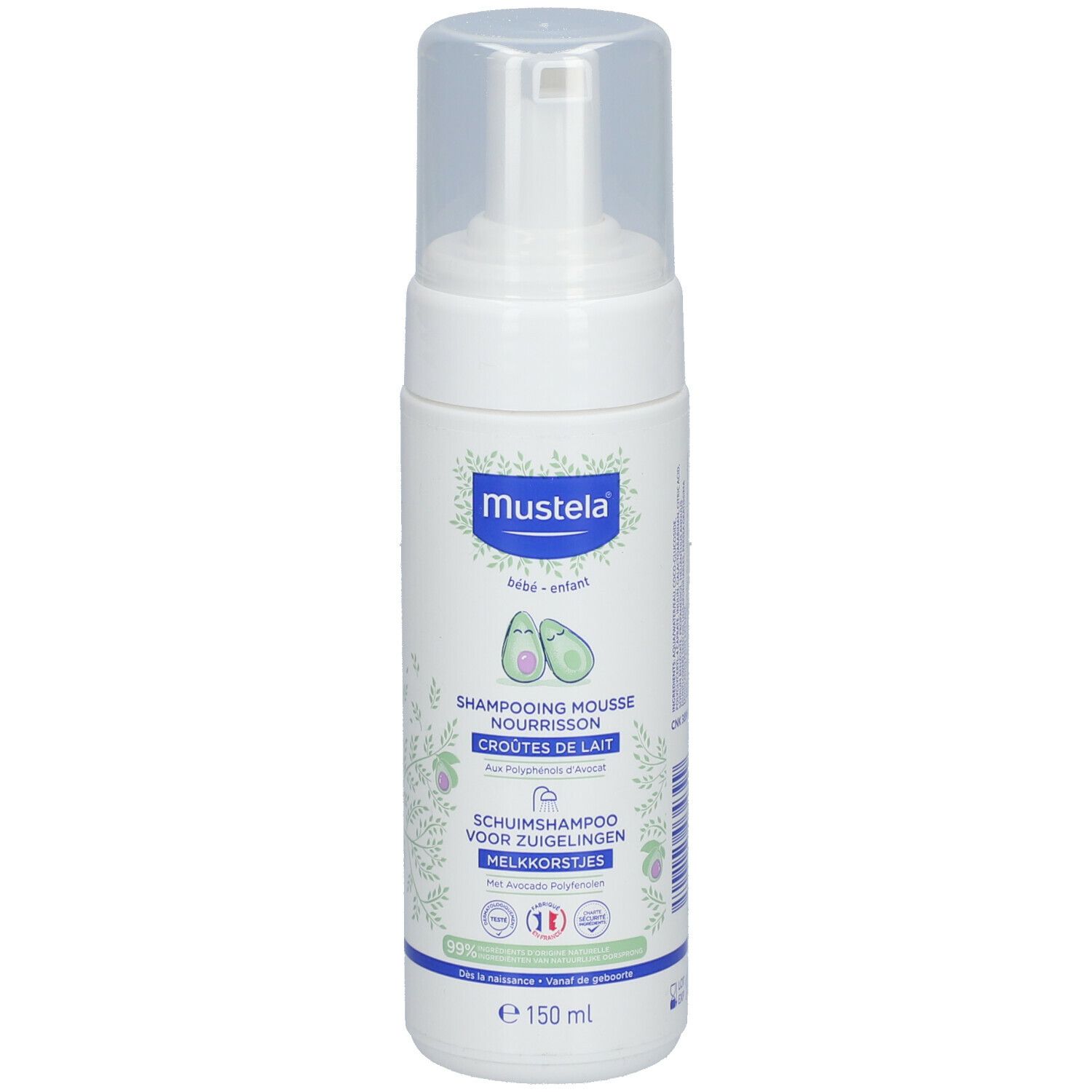 Mustela® foam shampoo for toddlers